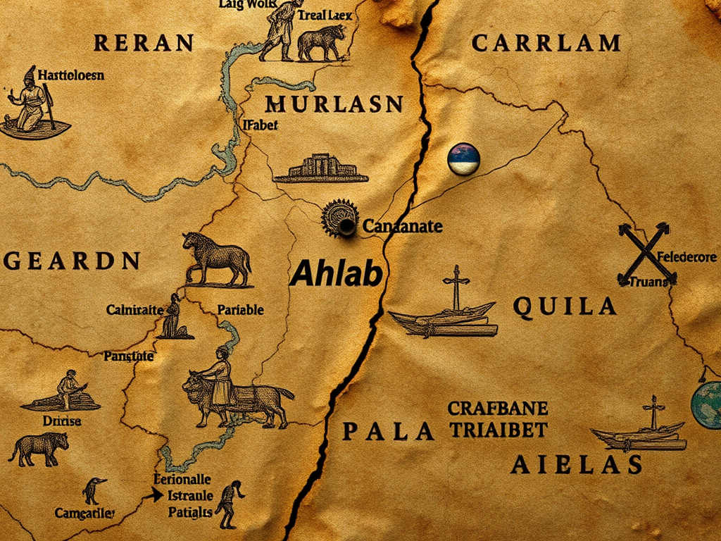 Who was Ahlab in the Bible?