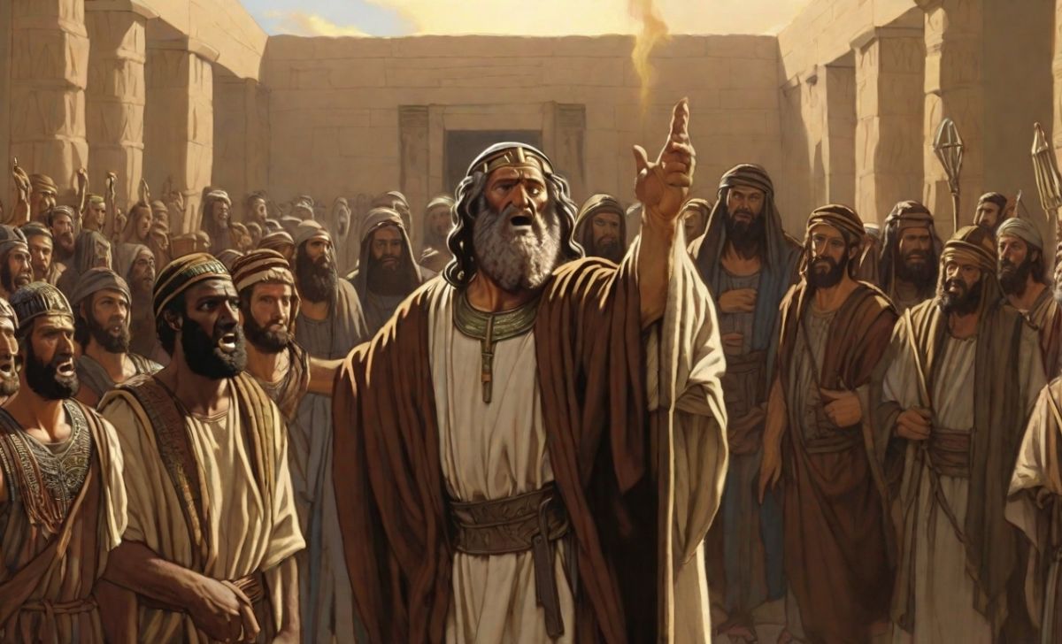 Moisés e Aarão Diante do Faraó: O Confronto Determinado