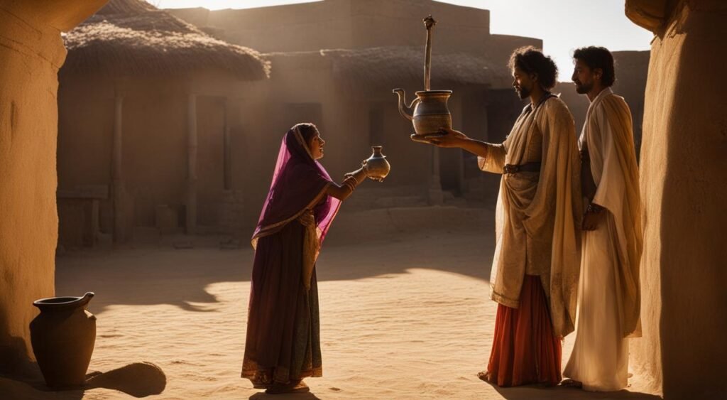 encontro no poço Gênesis Capítulo 24