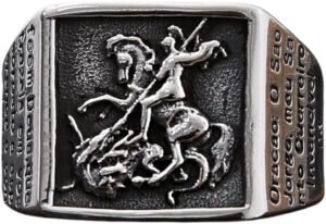 Anel São Jorge Cristão