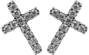 Par Brincos De Cruz De Jesus