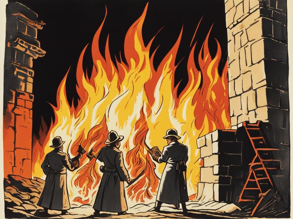 fornalha ardente fornalha ardente