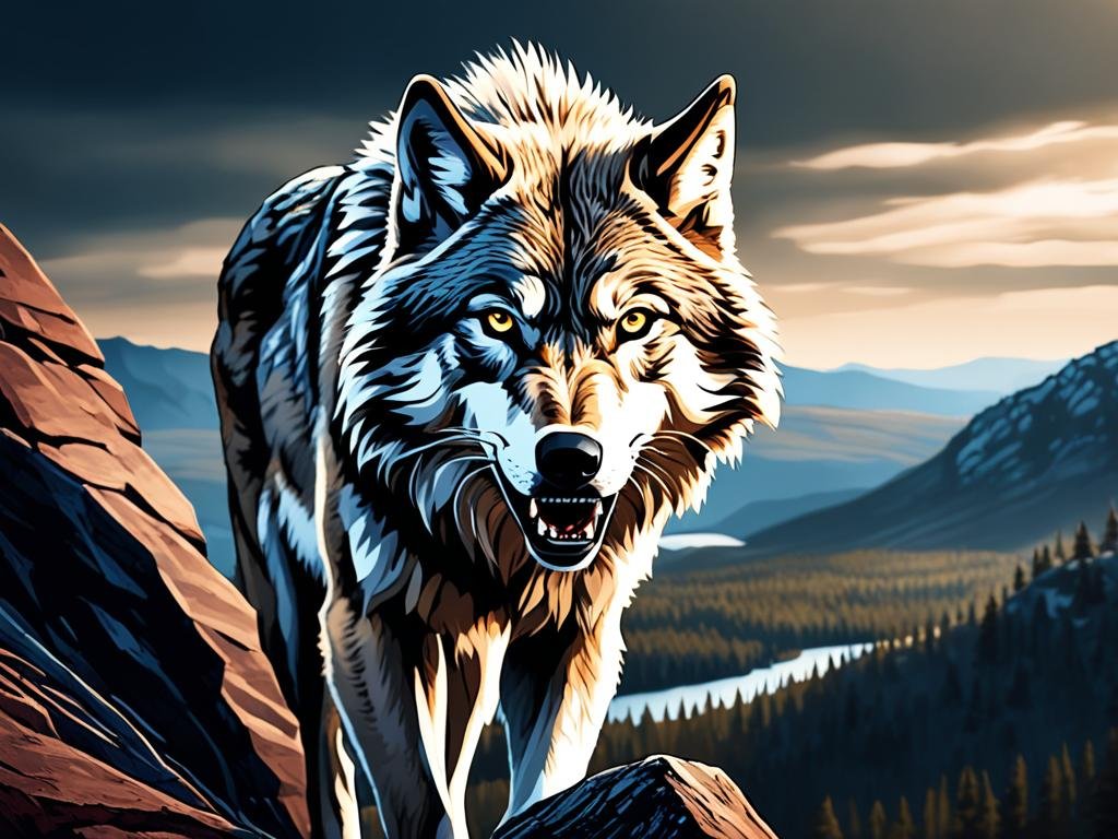 Benjamim lobo predador Benjamim lobo predador