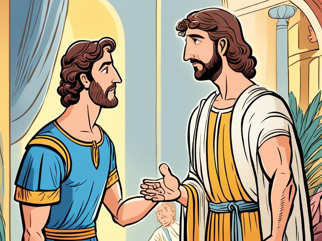 José agindo e confiando em Deus