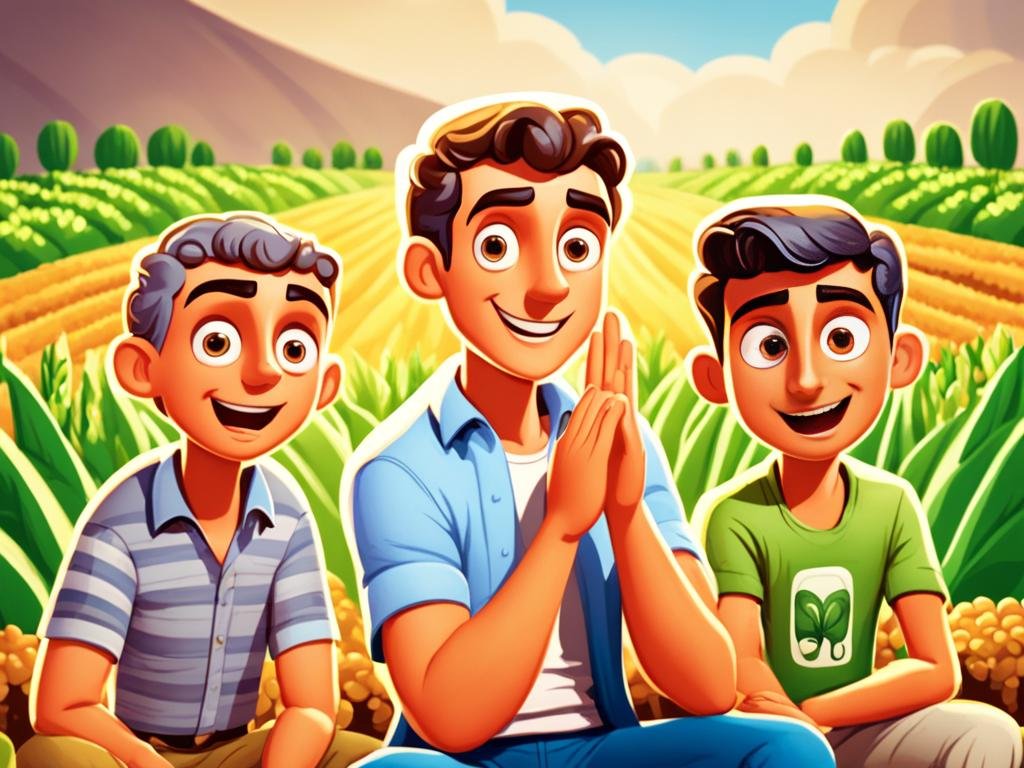 José ensinando a seus irmãos José ensinando a seus irmãos