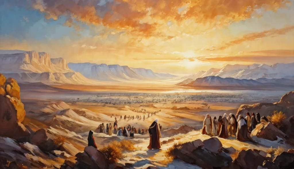 Maná del cielo: un milagro en el desierto