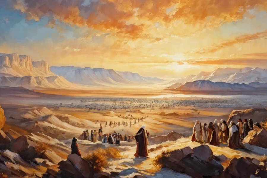 Maná del cielo: un milagro en el desierto