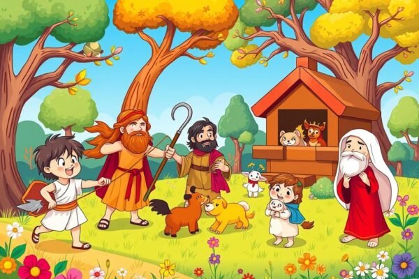 Personajes bíblicos para niños