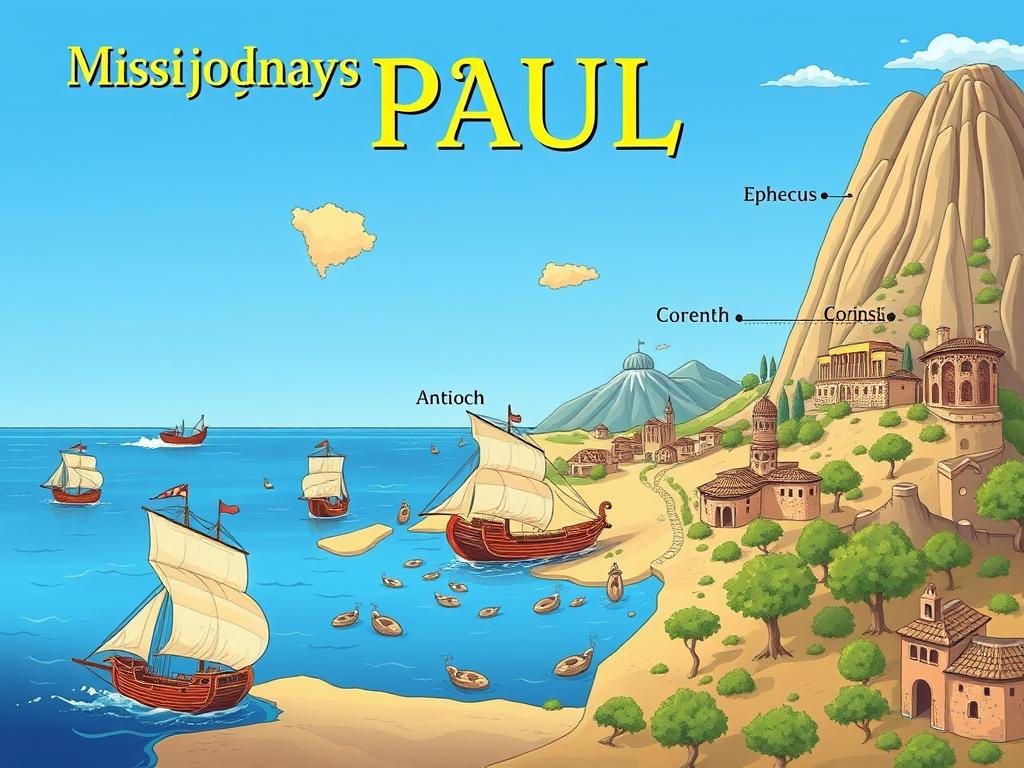 Viagens Missionárias de Paulo Viagens Missionárias de Paulo