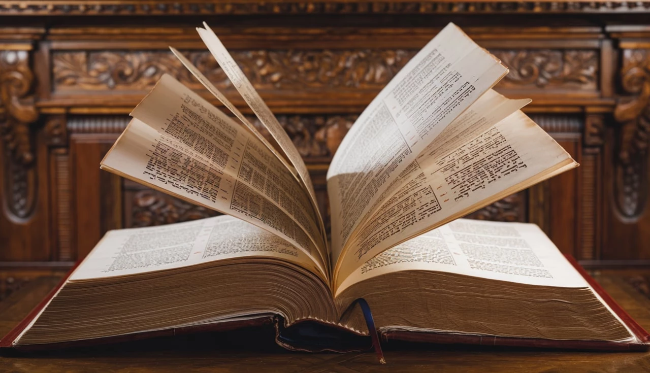 um livro aberto com páginas voando um livro aberto com páginas voando