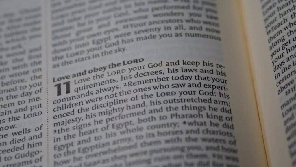 Peace and protection in God's promise