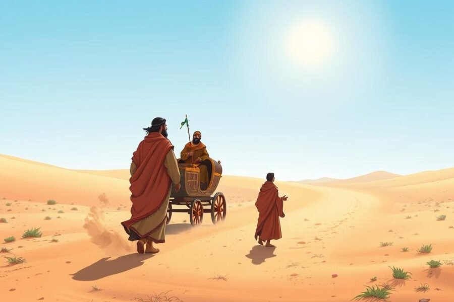 Who was the Ethiopian evangelized by Philip? History and symbolism