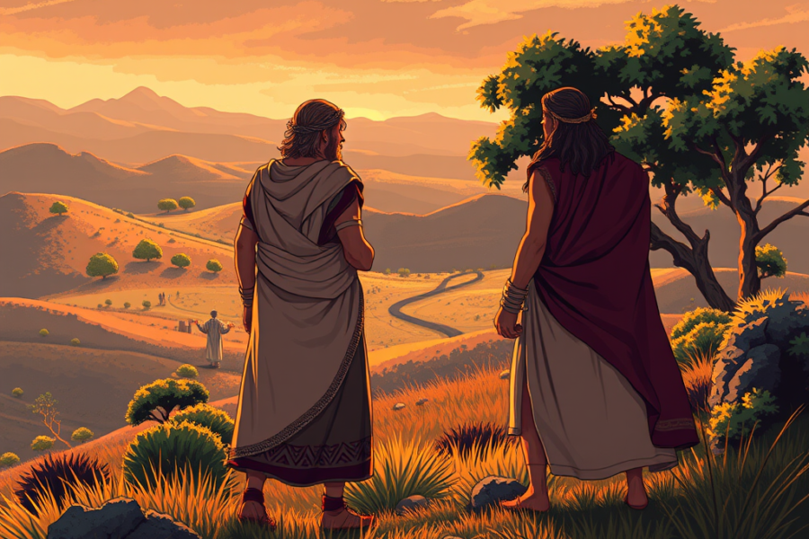 Chapter 13 of Genesis on the tip of your tongue