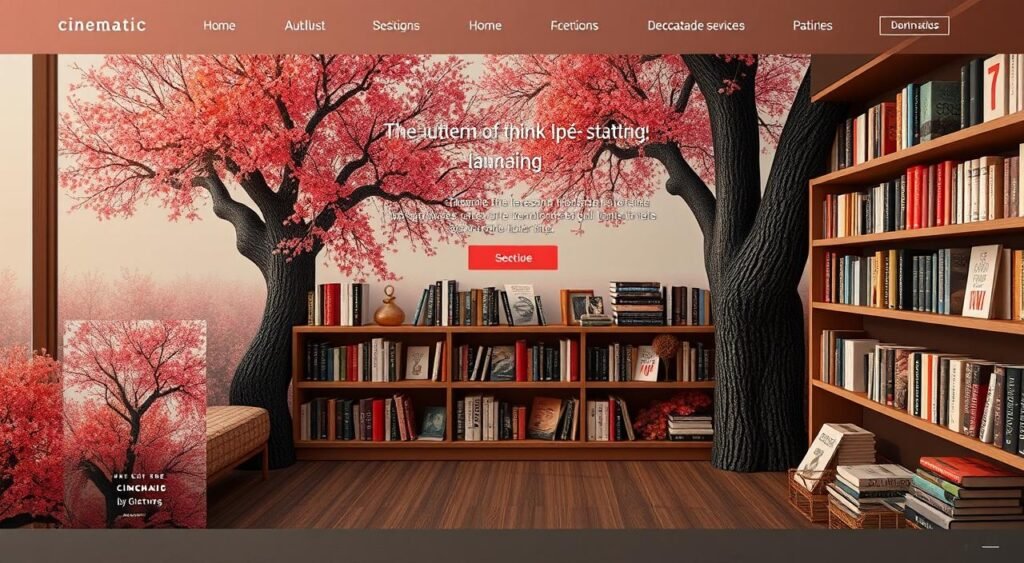 Imagem de uma livraria virtual com uma seção dedicada ao lançamento de "O Outono dos Ipês-Rosas" Encontro Judaico Online