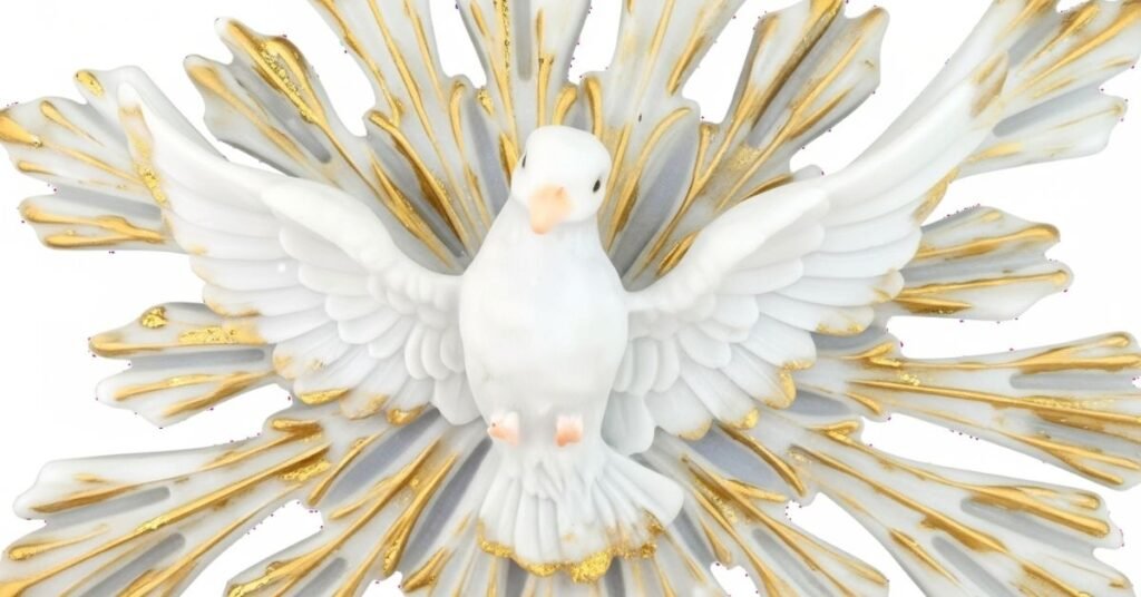 Holy Spirit in Resin