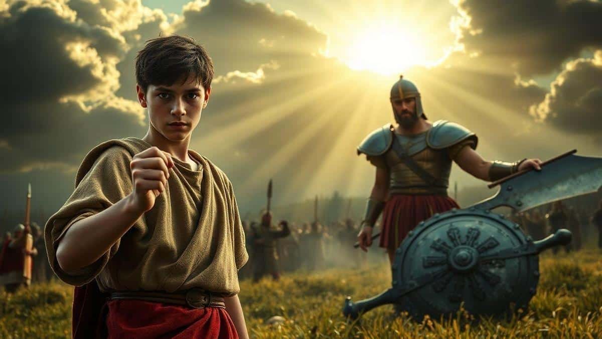 Contexto bíblico de Davi: Quando o Pequeno Vence o Gigante Davi: Quando o Pequeno Vence o Gigante