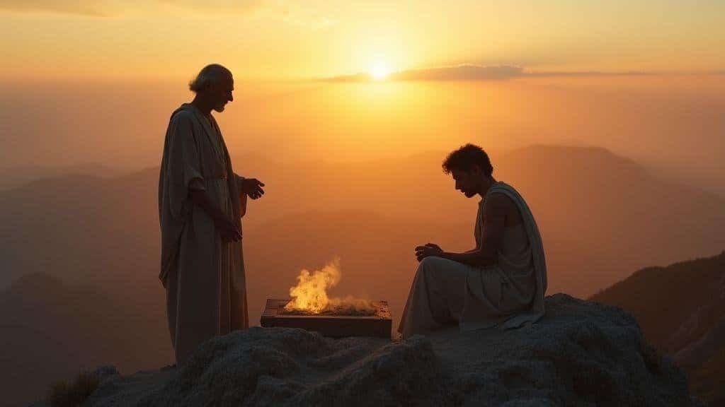 Significado teológico de Abraão e Isaque nas tradições religiosas