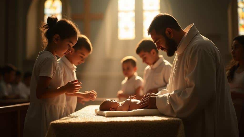 Cerimônia de batismo passo a passo e práticas seguras