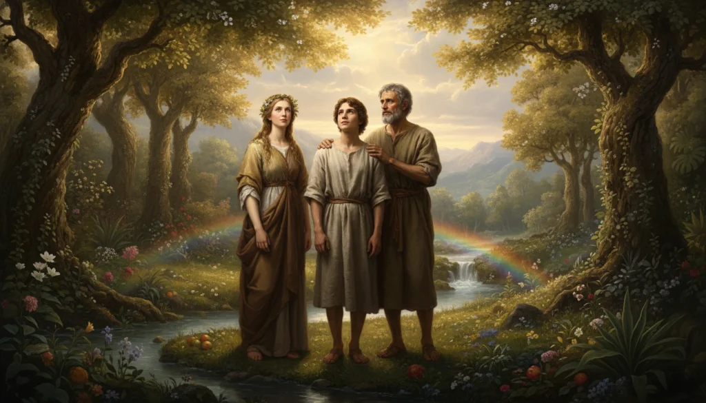 Arraste para WordPress ou Desktop Descubra a História do Filho de Adão e Eva