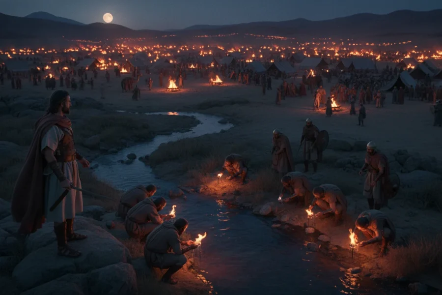 O que torna Gideão um libertador tão improvável na Bíblia?