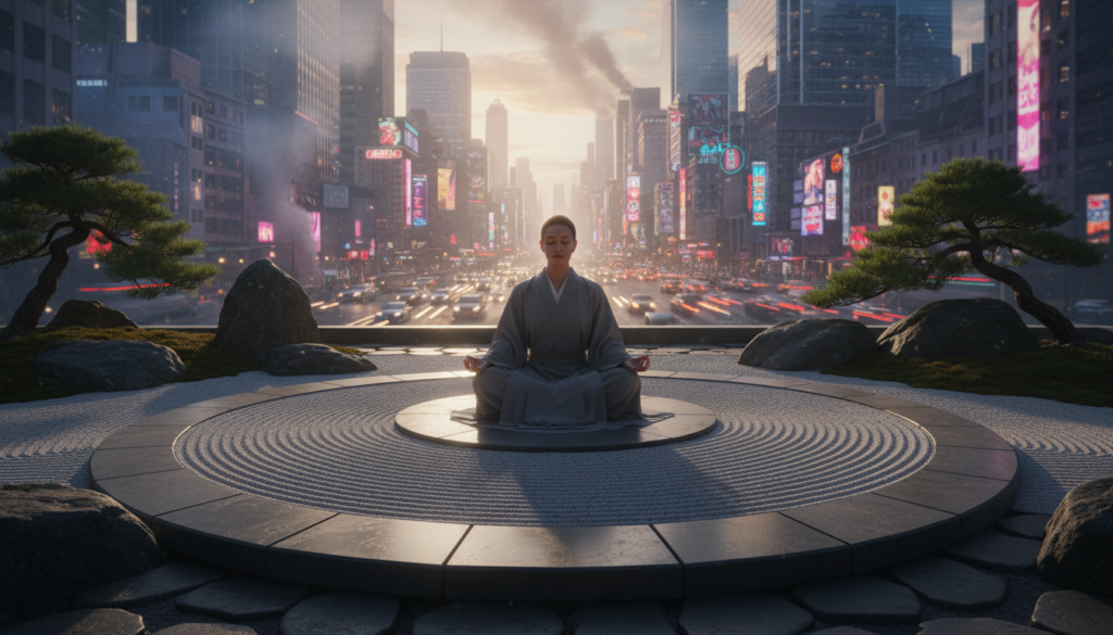 Como encontrar paz em um mundo caótico?