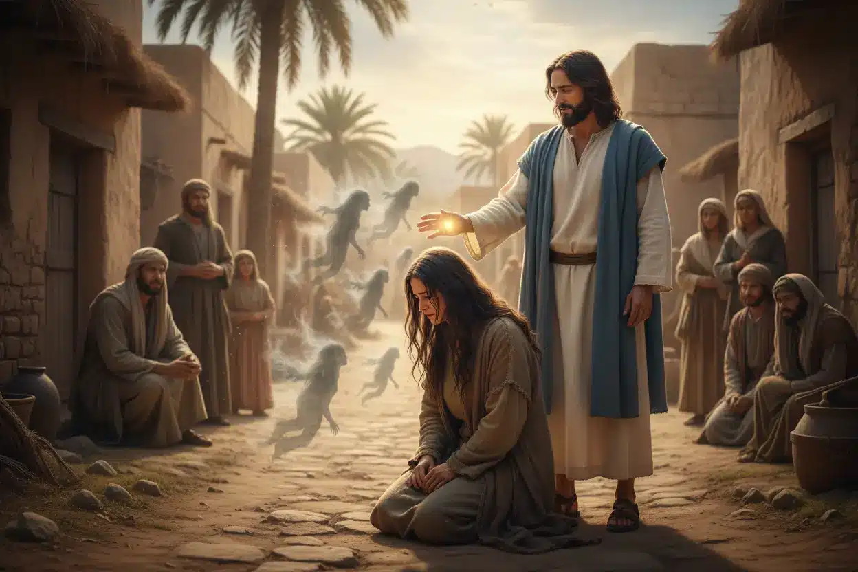 Maria Madalena Encontra a Libertação Maria Madalena e Jesus, libertação bíblica