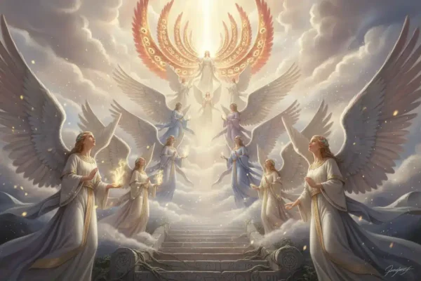 hierarquia dos anjos na bíblia