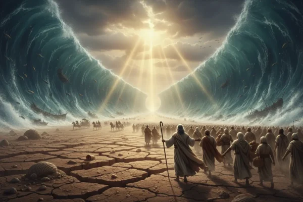 a passagem do mar vermelho milagre ou história