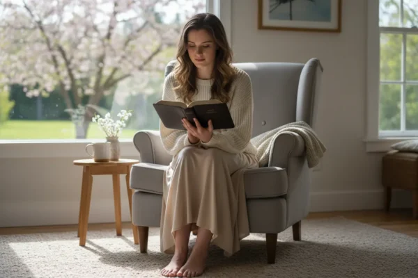 Pessoa aprendendo como estudar a bíblia do zero para iniciantes.