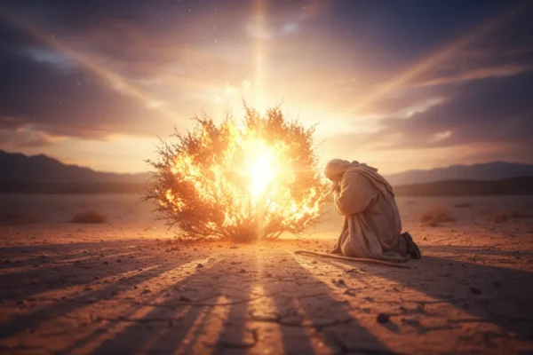 moisés e a sarça ardente