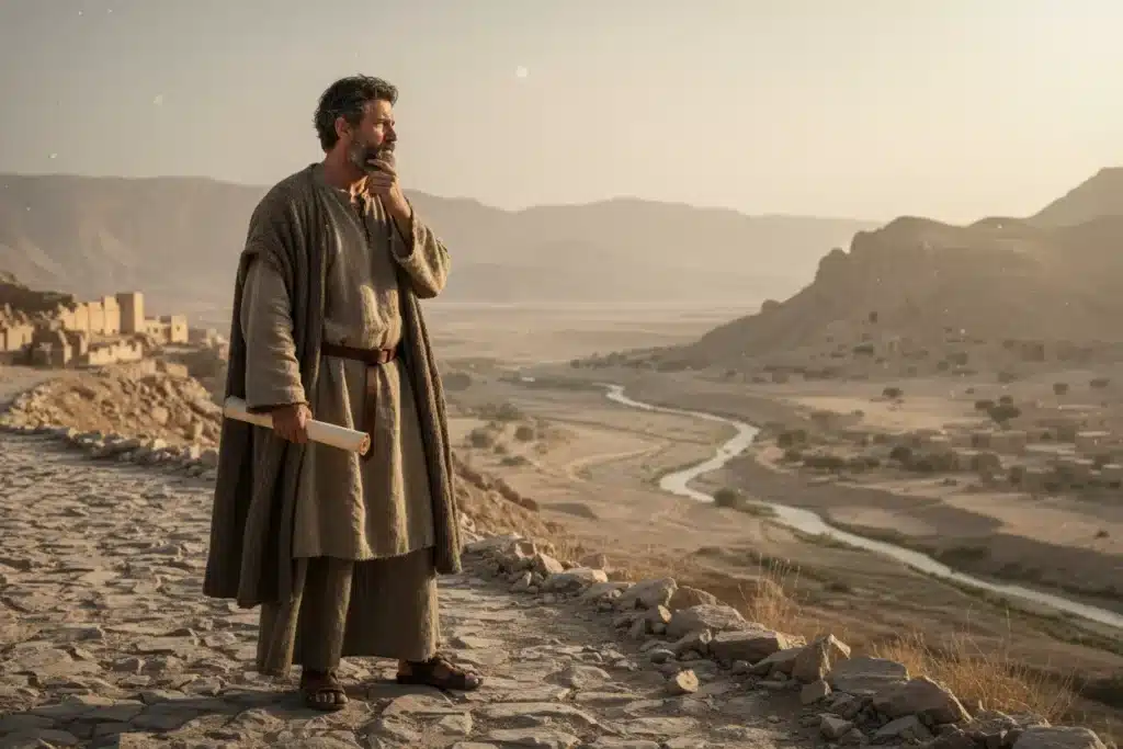 Retrato de São Paulo Apóstolo, figura central do cristianismo.