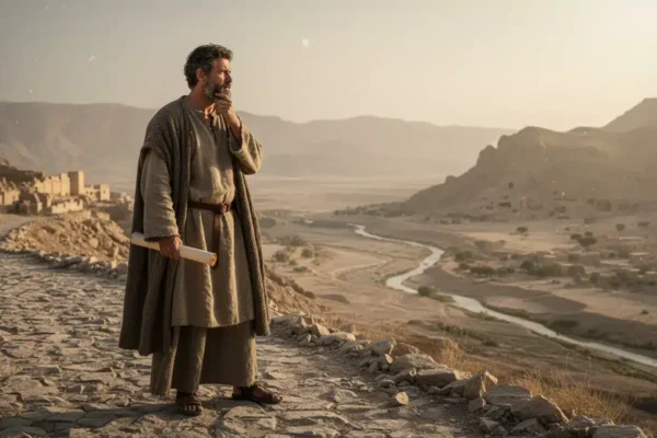 Retrato de São Paulo Apóstolo, figura central do cristianismo.