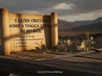 5 lições cruciais sobre a trágica queda do rei Saul na Bíblia