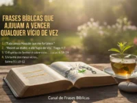 Frases Bíblicas Que Ajudam a Vencer Qualquer Vício de Vez