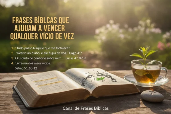 Frases Bíblicas Que Ajudam a Vencer Qualquer Vício de Vez