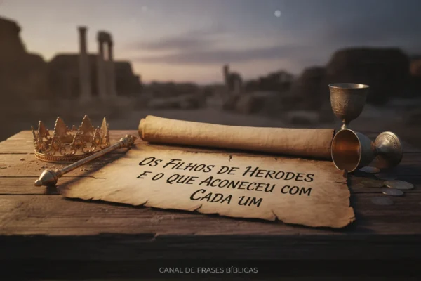 Os Filhos de Herodes e o Que Aconteceu com Cada Um