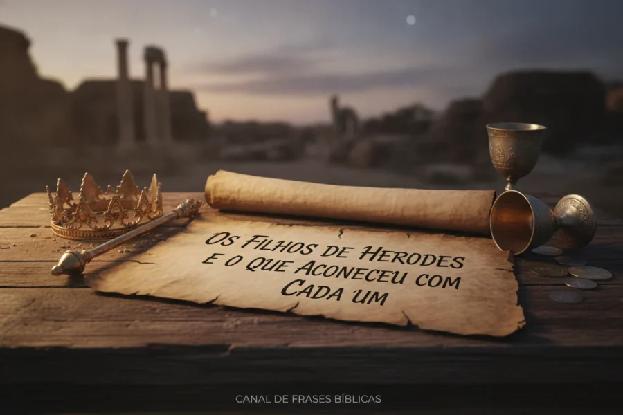 Os Filhos de Herodes e o Que Aconteceu com Cada Um