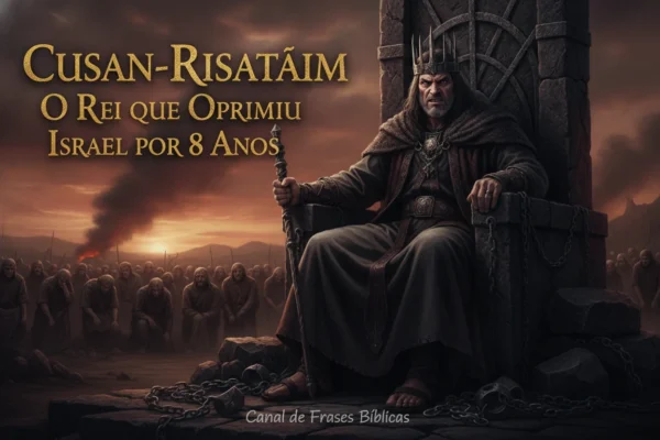 Cusan Risataim o Rei Que Oprimiu Israel por 8 Anos