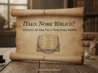 Is "Italo" a Biblical Name? Understand Its True Origin Once and for All