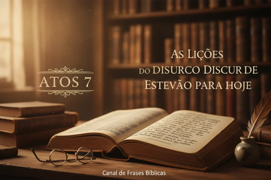 Atos 7: as Lições do Discurso de Estevão para Hoje