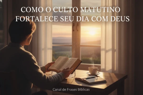 Como o Culto Matutino Fortalece Seu Dia com Deus