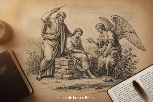 Esboço sobre o Sacrifício de Isaque para Pregar com Poder