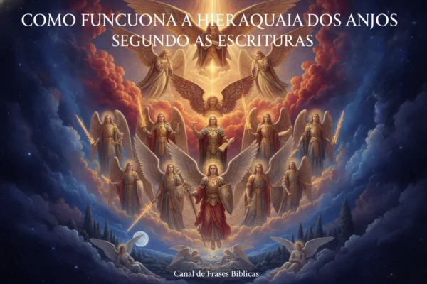 Como Funciona a Hierarquia dos Anjos Segundo as Escrituras