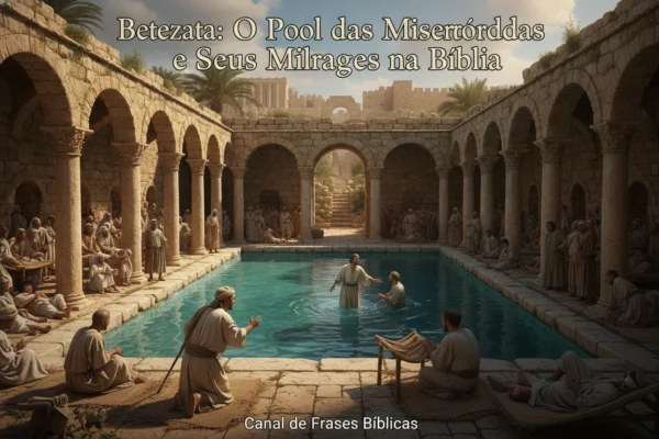 Betezata: o Pool das Misericórdias e Seus Milagres na Bíblia